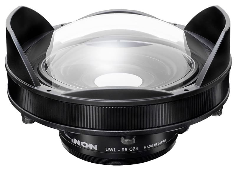 Dome Lens Unit III una vez instalada en la lente